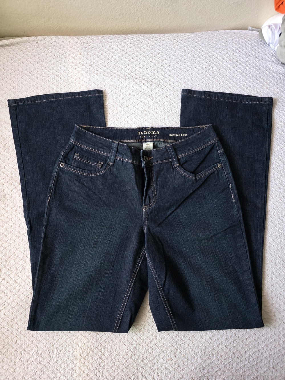Sonoma Dark Blue Women's Bootcut Jeans Size 4